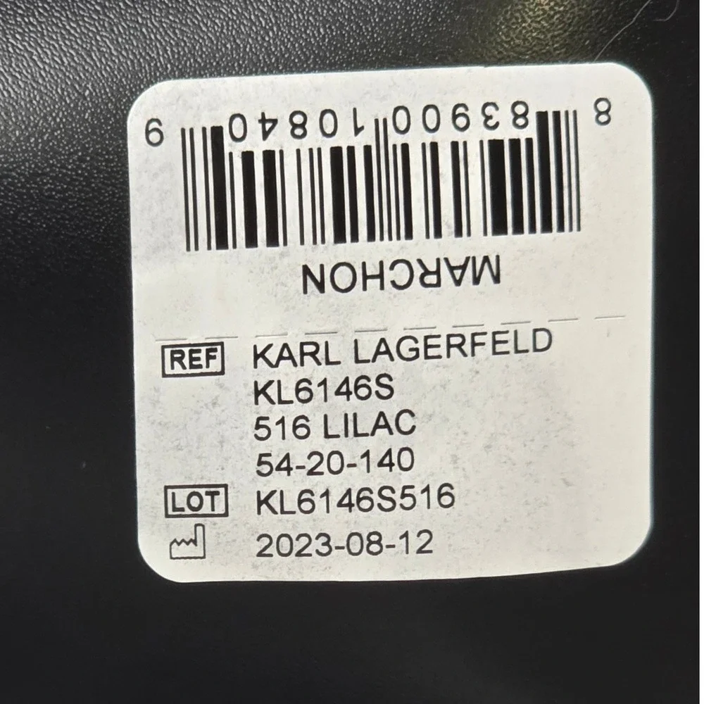 New Karl Lagerfeld KL6146S Lilac Cat Eye Sunglasses CE UKCA‎